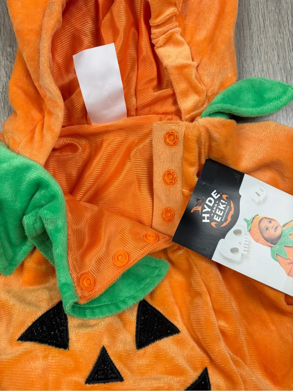 Hyde & Eek! Infant Pumpkin Costume 12-18 Months